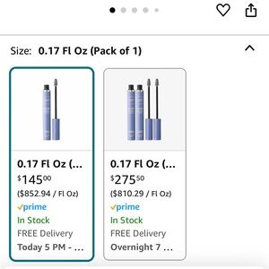 Premium Brow and Eyelash Serum Set